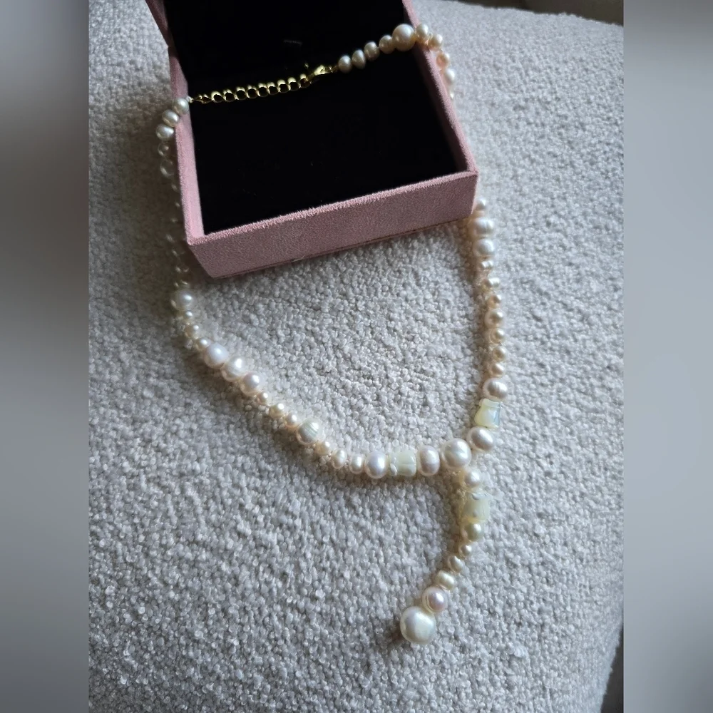 Anthropologie, Reliquia Batalha, Layered Pearl Necklace -NWOT‎ - Picture 5 of 9